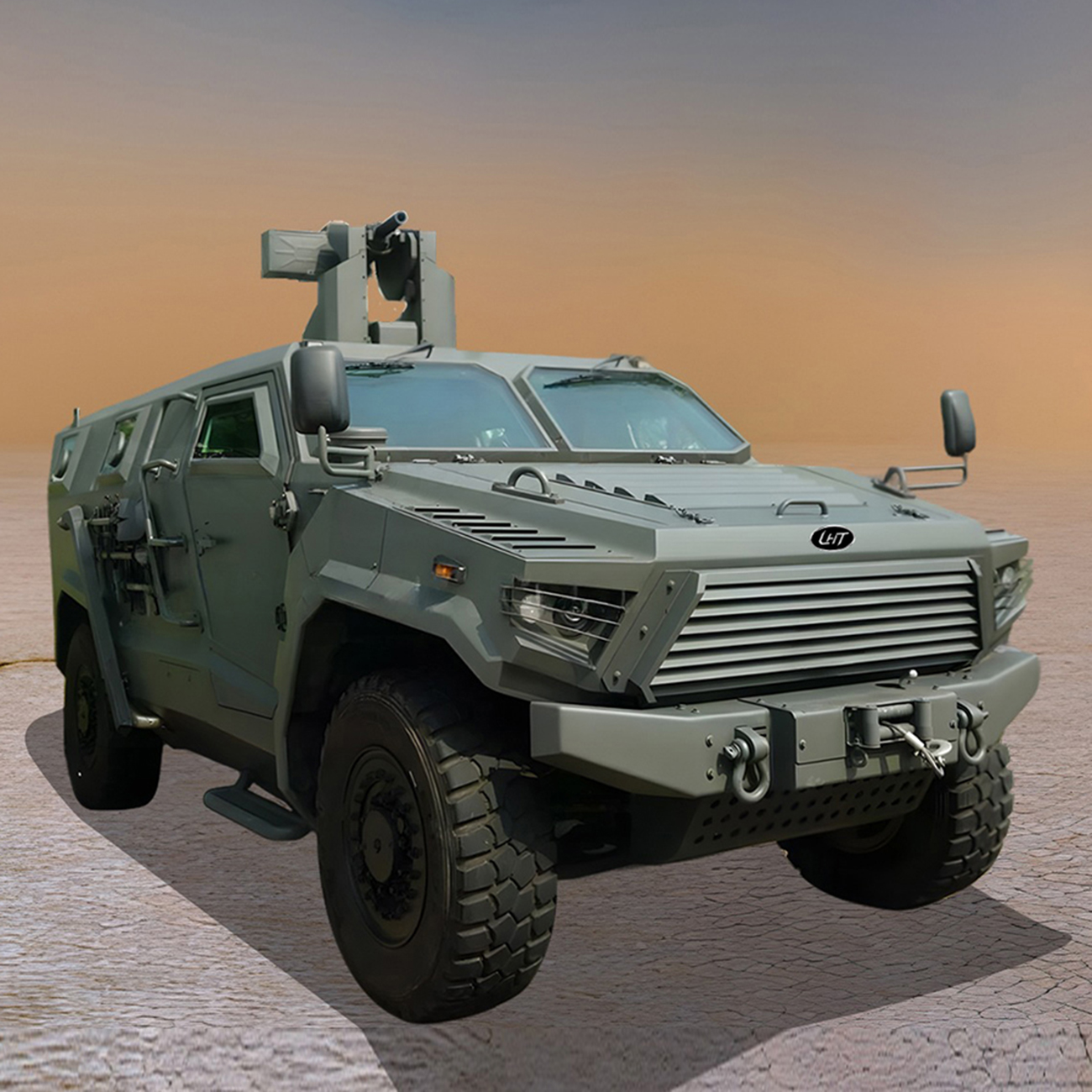 China Factory Civil Four-Wheel Drive 11 Ton Special Off-Road Protection Vehicle