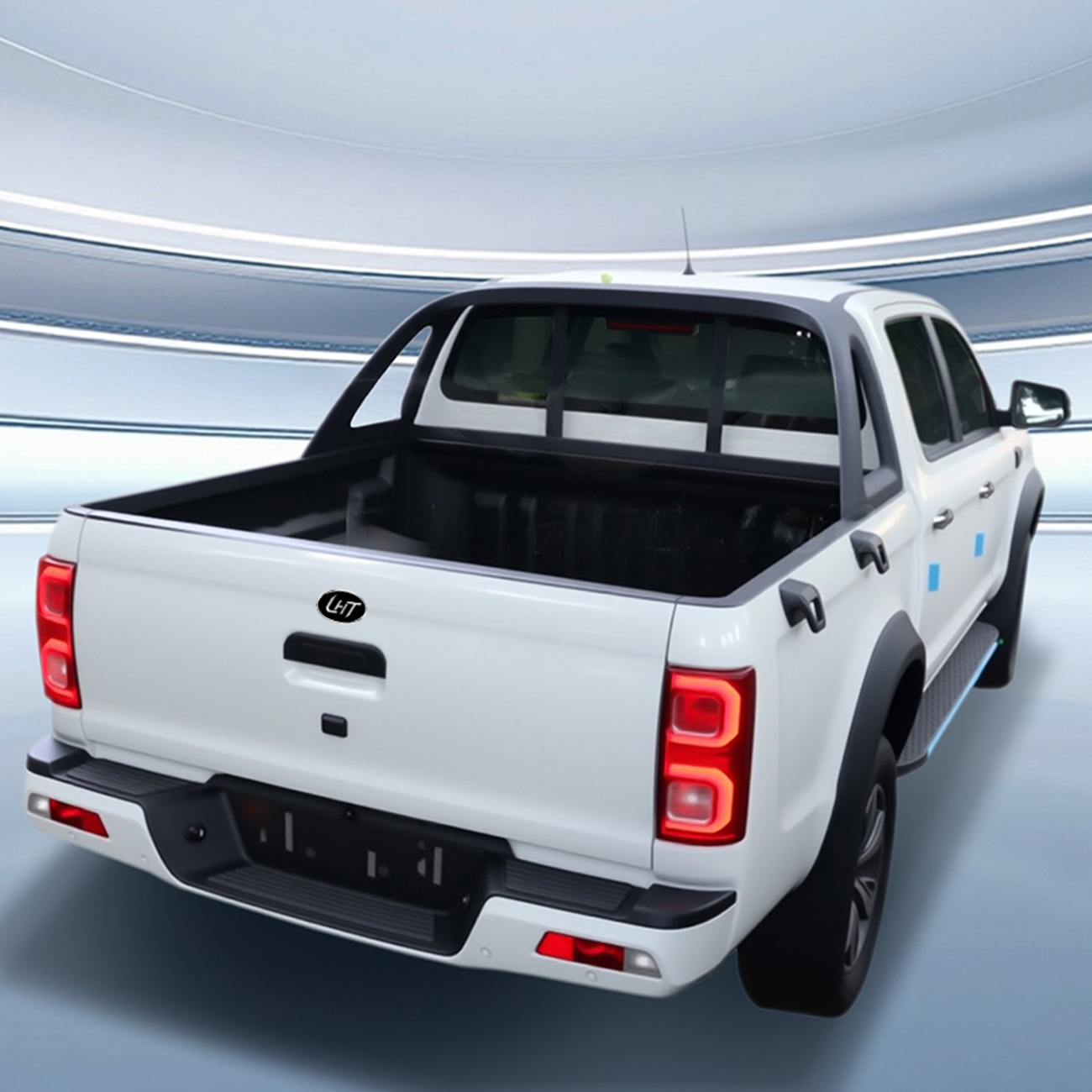 China Factory Double-Row 5-Seater New Pure Electric Pickup Truck