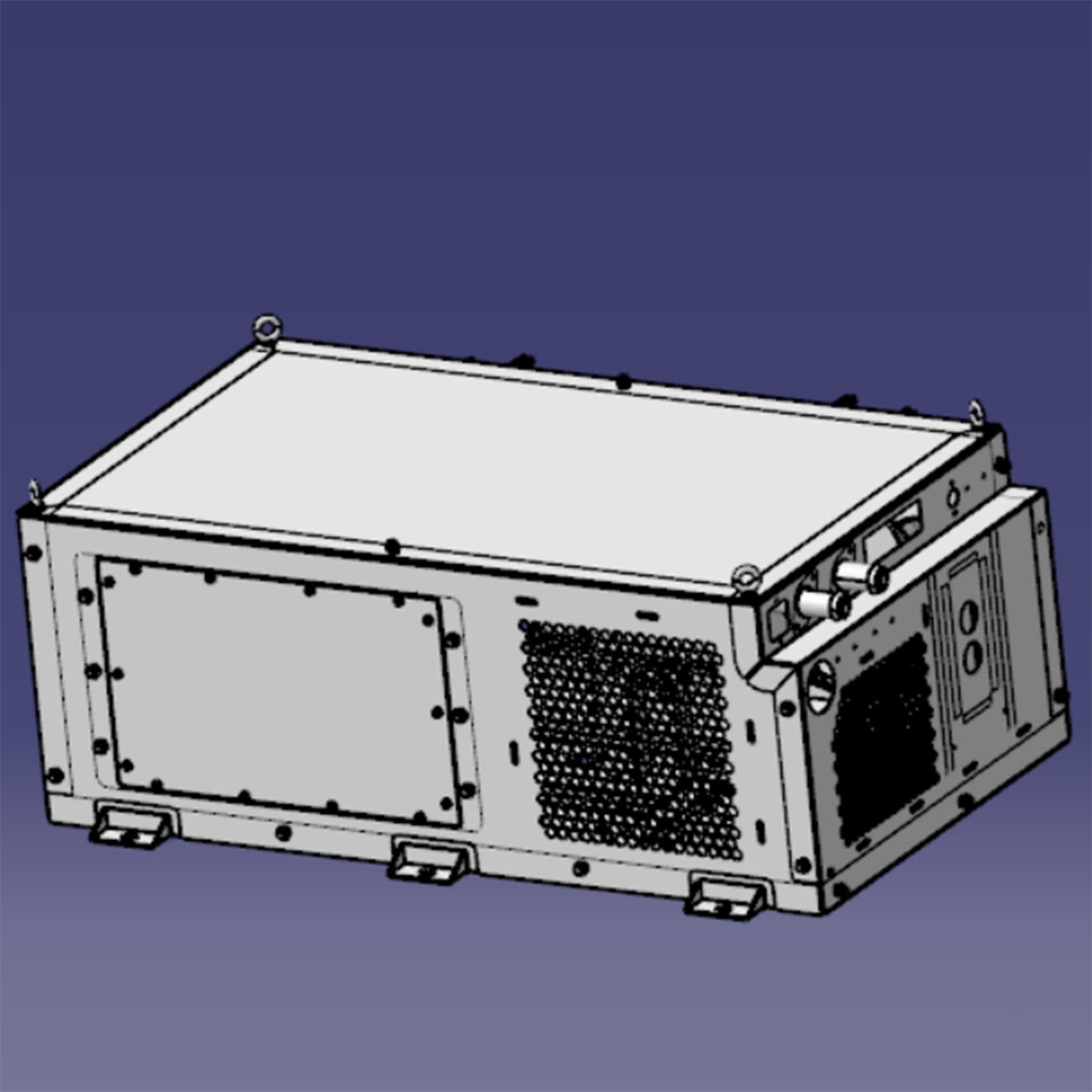 China Factory New Energy Auto Parts 24V Battery Thermal Management Unit Is Used for Electric Buses