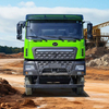 China Factory 8X4 New Energy Electric Dump Truck with Interchangeable Battery Technology