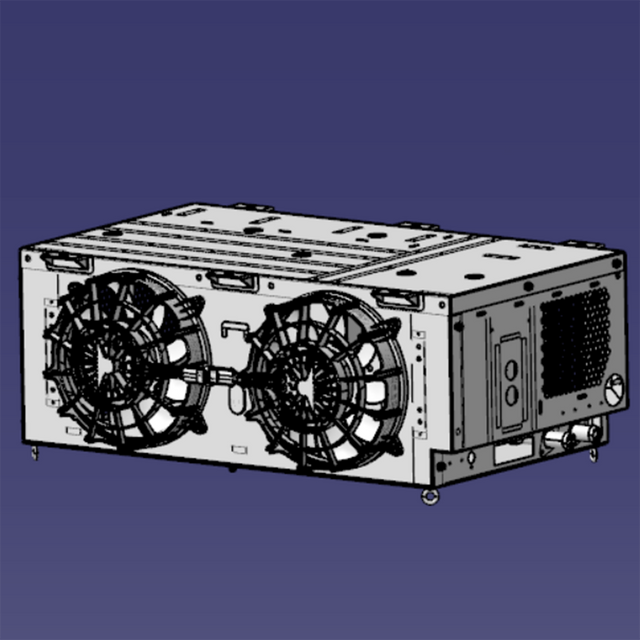 China Factory New Energy Auto Parts 24V Battery Thermal Management Unit Is Used for Electric Buses