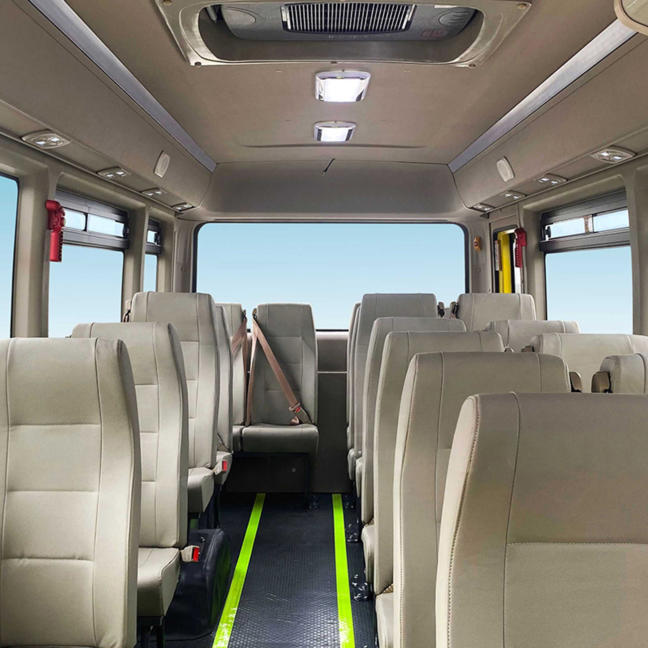 China Factory 7 Meters 23-Seats Coast Bus School Bus 23 Seats School Bus And 28 Seats School Bus Passenger Bus Tourist Bus Coach Bus Coast Bus for Sale