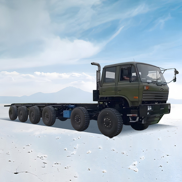 Excellent Maneuverability, 12-Wheel Heavy-Duty12X12 Ultra-Long Wheelbase Special Chassis