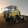 China Factory 4X4 9 Ton Civil Platform Special Civil Truck Chassis