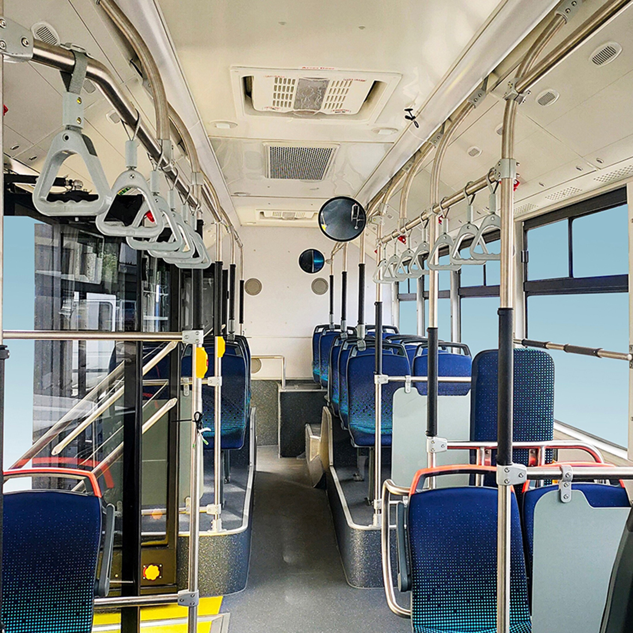 China Factory 12m New Energy Two-Door Electric City Bus Electric Power Long Public Passenger City Bus Low Entry City Bus Low Floor City Bus