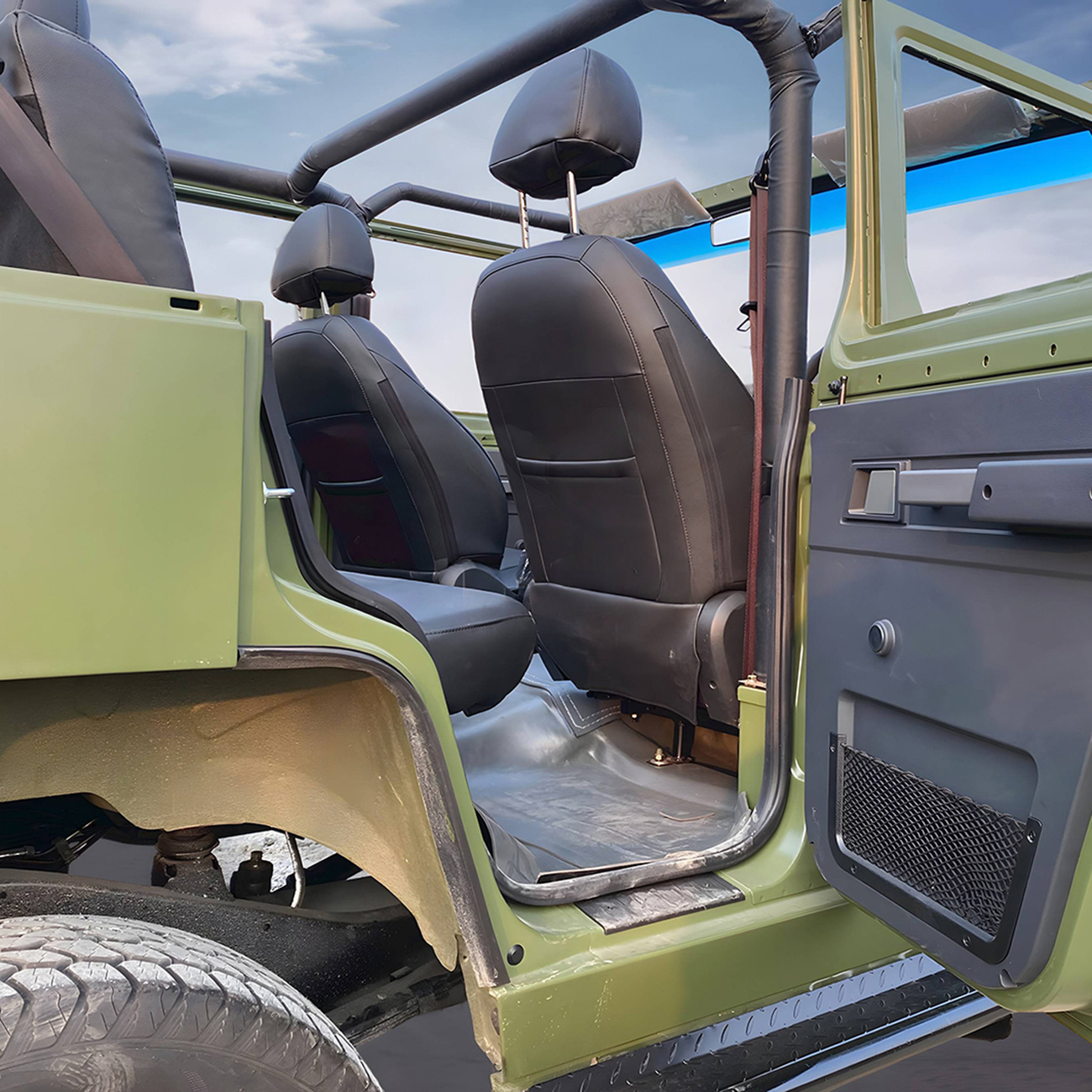 Chinese Factory Civilian Four-Wheel Drive Convertible off-Road Jeep