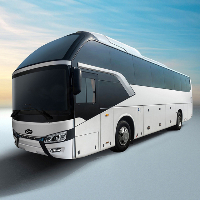 China Factory 12 Meter Bus, Long-Distance Bus New Luxury 50-55 Seats Passengers