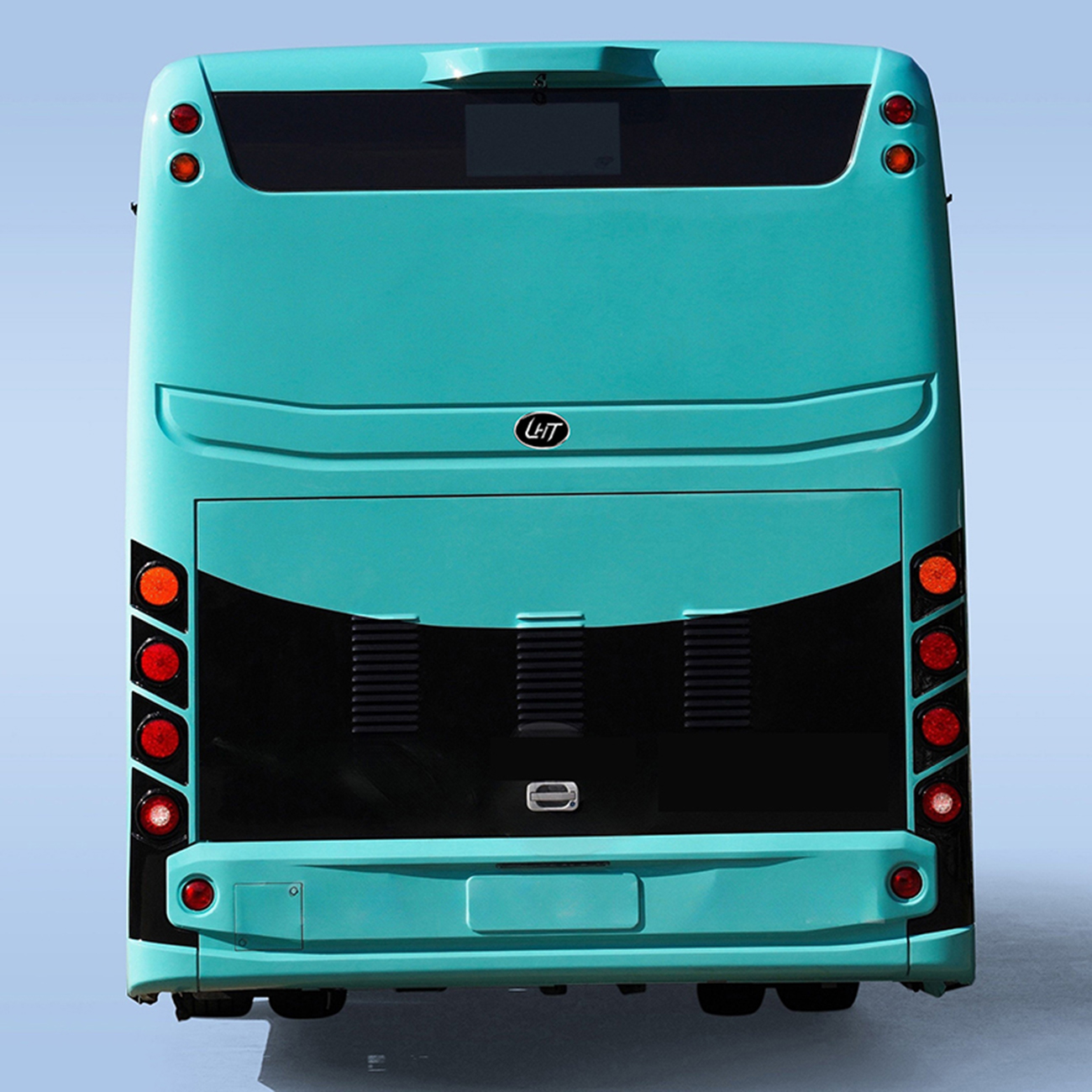 China Factory 12m New Energy Two-Door Electric City Bus Electric Power Long Public Passenger City Bus Low Entry City Bus Low Floor City Bus
