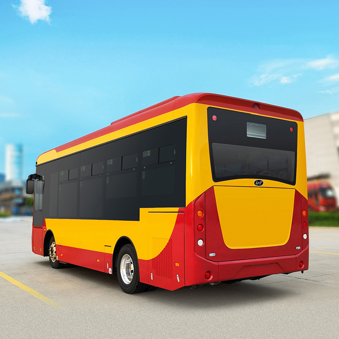 China Factory 8-9 Meter 20-30 Seat New Energy Electric City Bus Electric Power Long Public Passenger City Bus Low Entry City Bus Low Floor City Bus