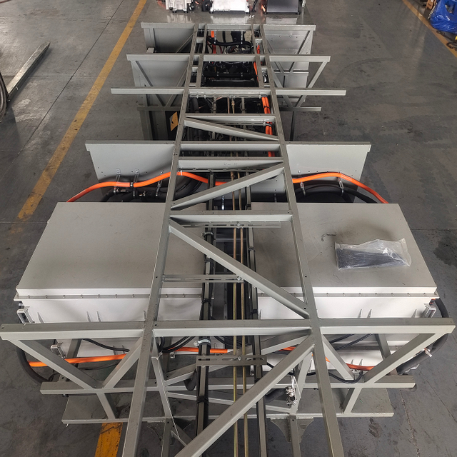 China Factory Innovative 7-8m Electric Passenger Coach Chassis with Strong Power Features