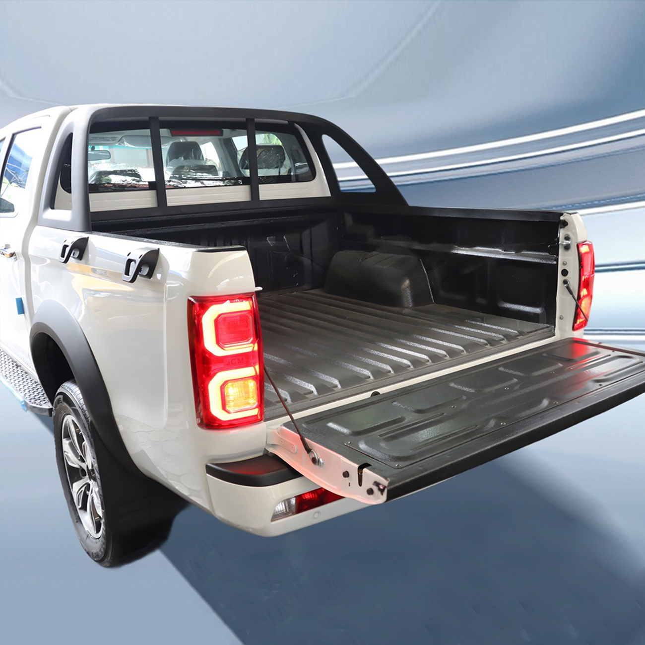 China Factory Double-Row 5-Seater New Pure Electric Pickup Truck