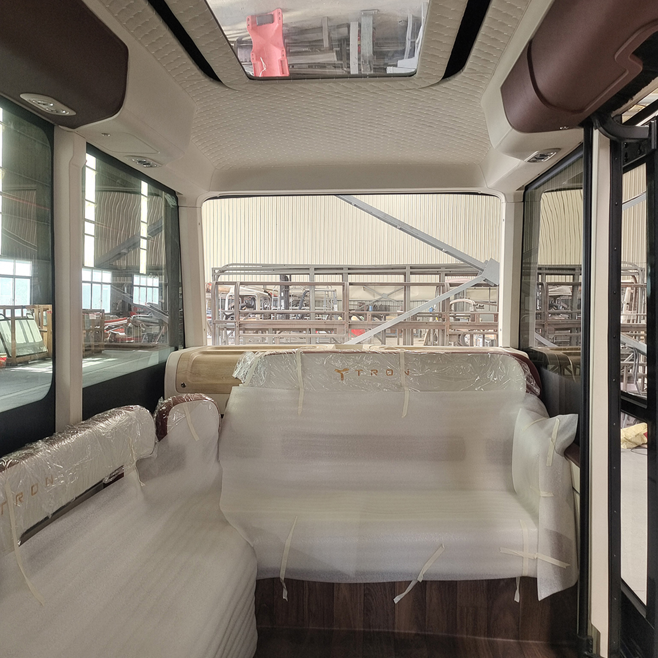 China Factory 5-7m New Energy 10-18 Seats Micro Circulation Mini Electric City Bus