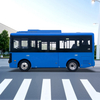 China Factory 5-7 Meter New Energy 10-18seat Micro-Circulation Small EV Electric City Bus Low Entry City Bus Low Floor City Bus