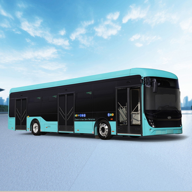 China Factory 12m New Energy Two-Door Electric City Bus Electric Power Long Public Passenger City Bus Low Entry City Bus Low Floor City Bus