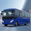 China Factory 7-9m New Energy Pure Electric School Bus Coach Bus Passenger Bus Tourist Bus Coach Bus for Sale