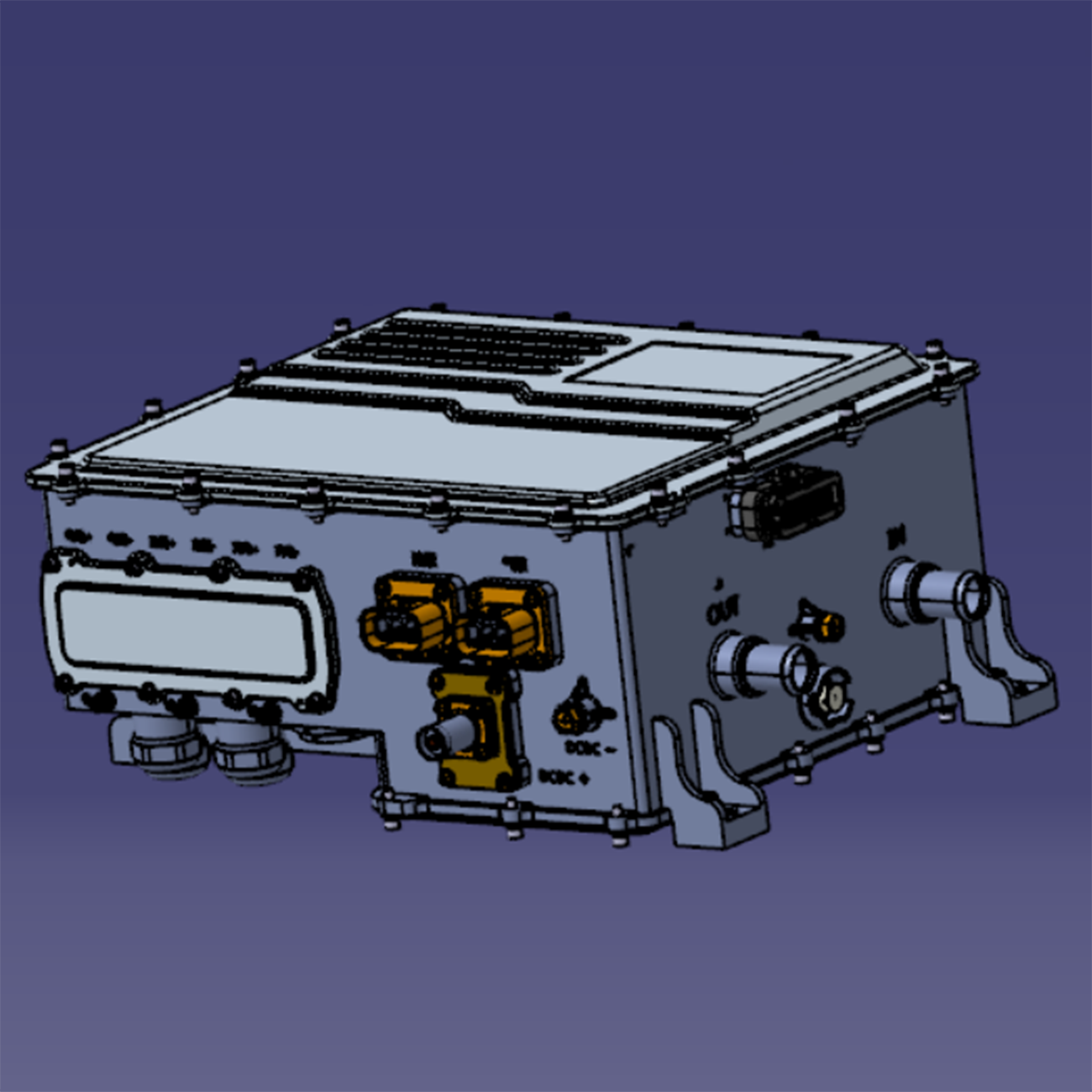 Dcac Motor Controller Is Used for Oil Pump Motor, Air Pump Motor, Travel Motor