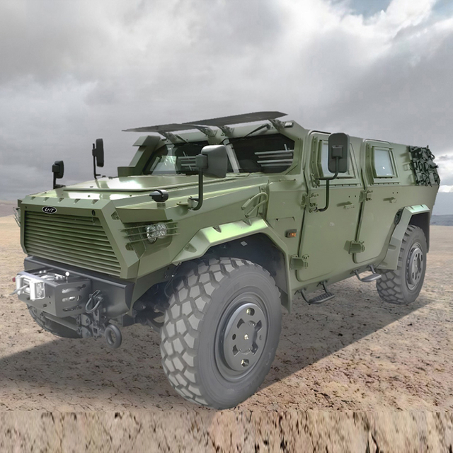 China Factory Civil off-Road 4X4 8 Ton Four-Wheel Drive Special Protection Vehicle