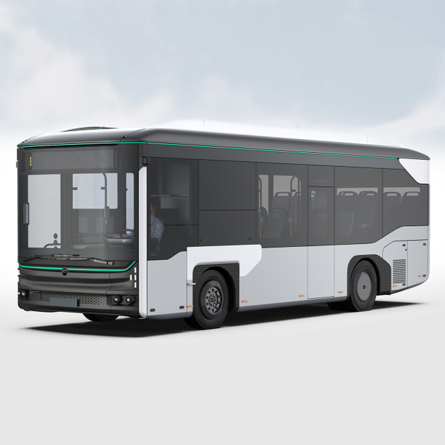 China Factory 8-9m 20-30 Seats New Energy Electric City Bus Electric Power Long Public Passenger Transport City Bus Low Entry City Bus Low Floor Bus
