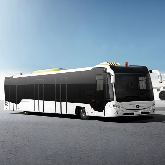 China Factory 14m Electric Airport Shuttle Bus Is A Large Bus with An Electric Airport Shuttle Bus Specifically for Airports