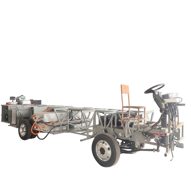 China Factory Innovative 7-8m Electric Passenger Coach Chassis with Strong Power Features