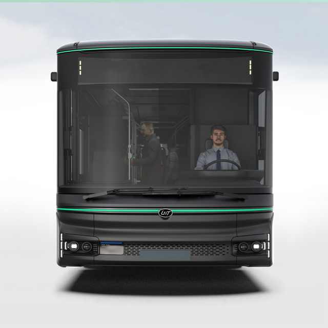 China Factory Brand New 12m New Energy Three Door Electric City Bus Electric Long Public Passenger Transport City Bus Low Entrance City Bus Low Floor City Bus