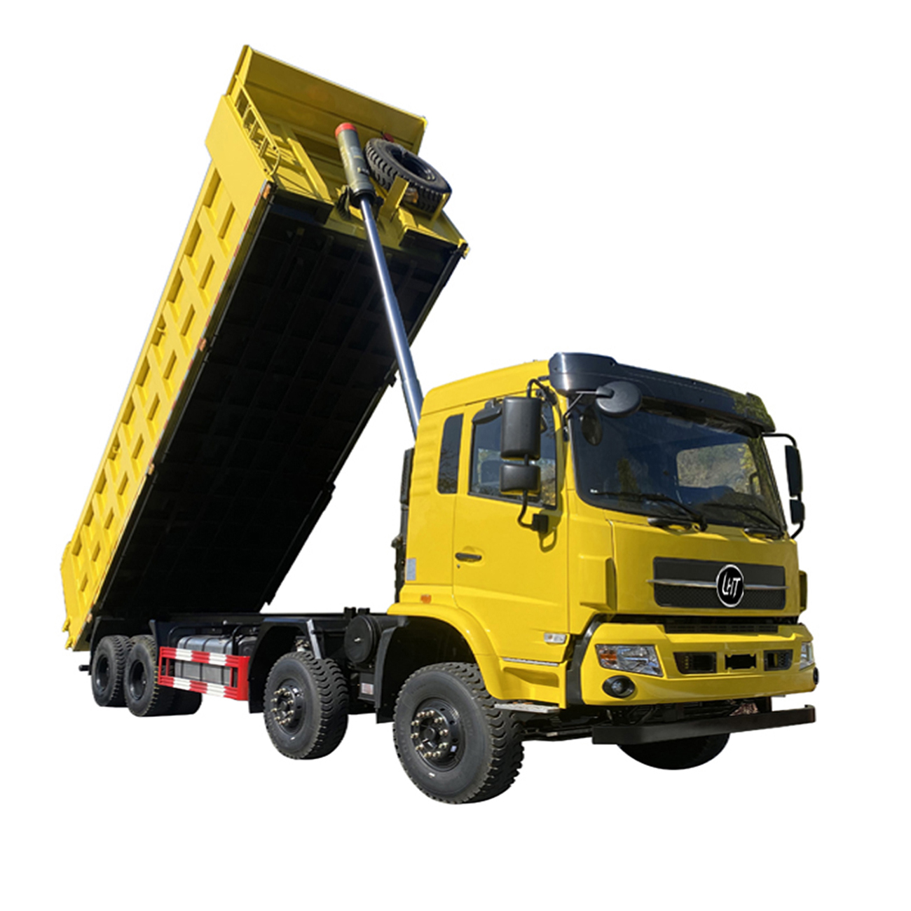 China Factory 8X4 Heavy Duty Dump Truck 50 Tons Drive Diesel Transport