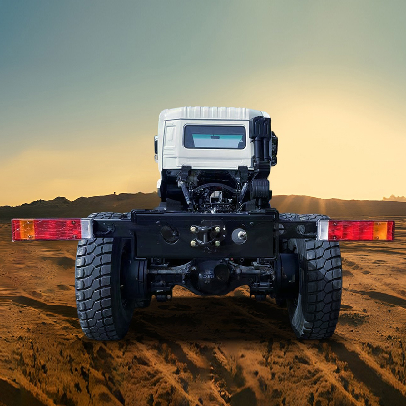 China Factory 6X6 25 Ton Dedicated All-Wheel Drive Dedicated Field Off-Road Truck Chassis