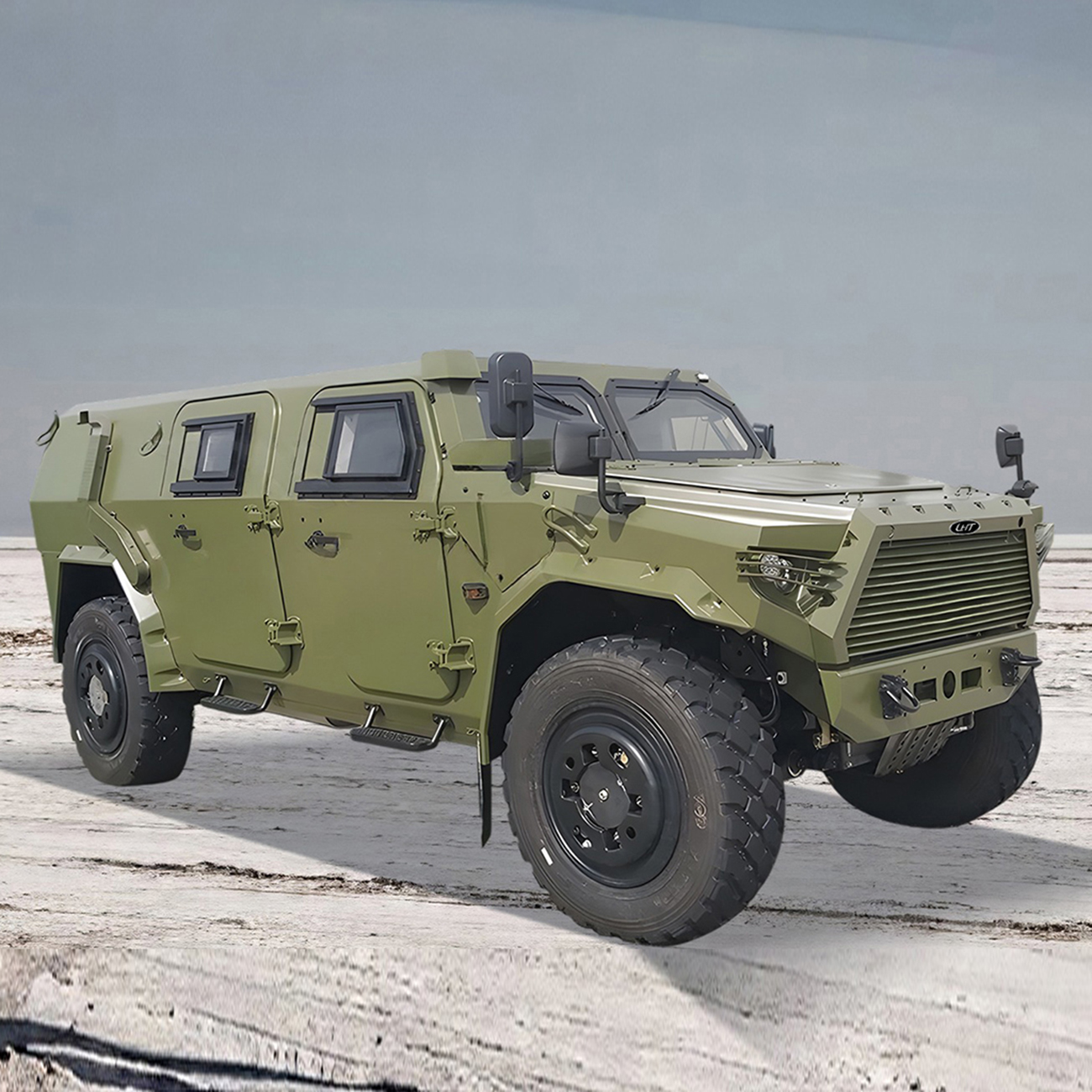 China Factory Civil off-Road 4X4 8 Ton Four-Wheel Drive Special Protection Vehicle