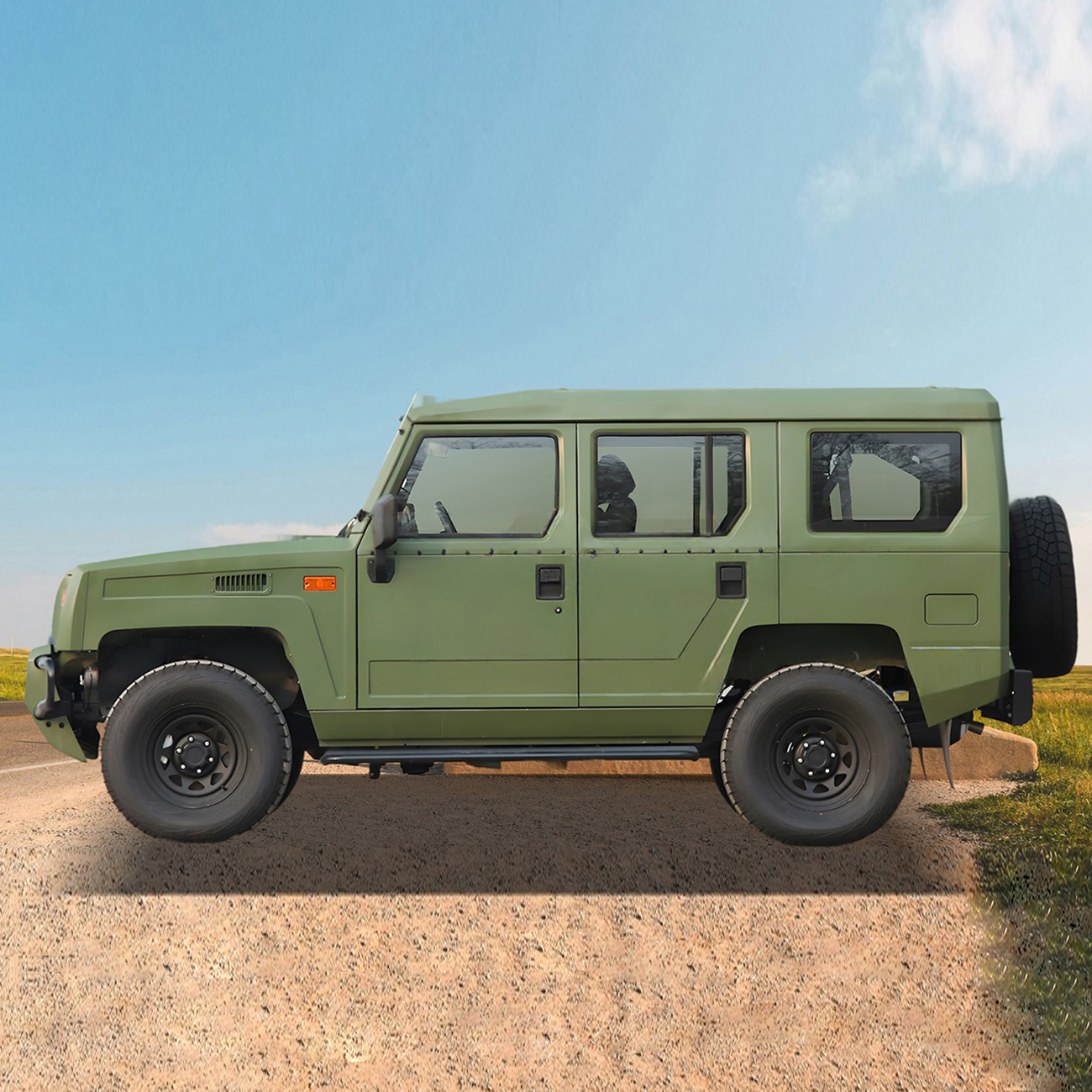 China Factory 4× 4 Tires 4WD Offroad Jeep Mini Jeep