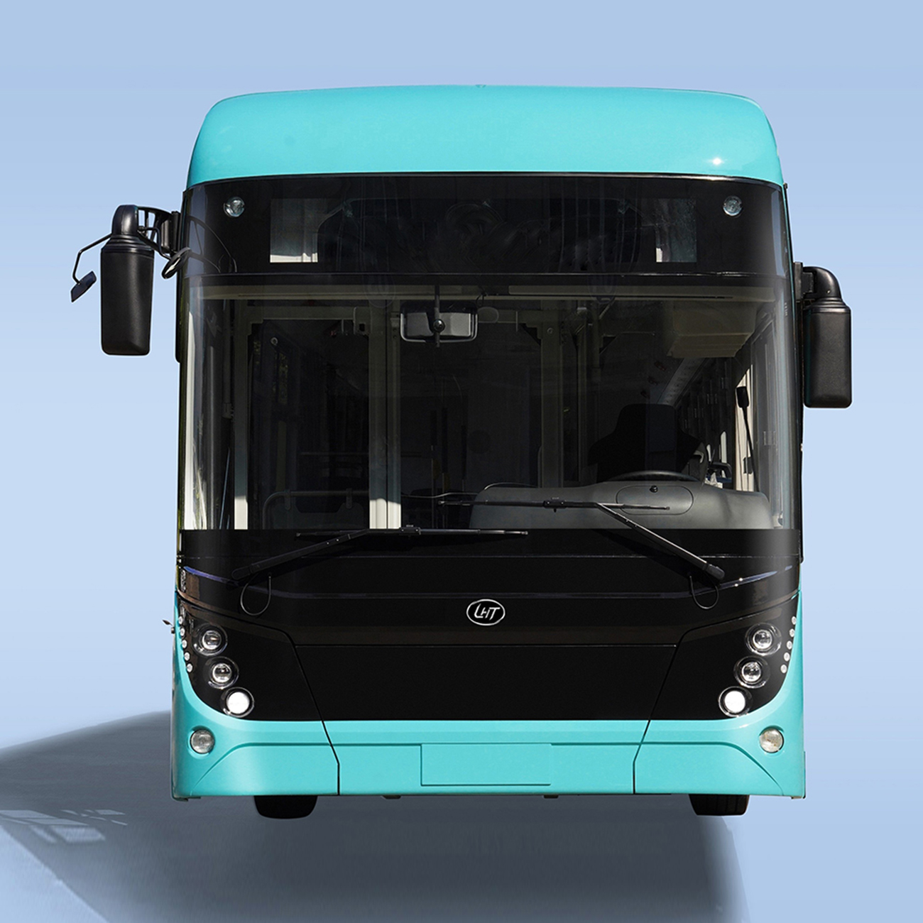 China Factory 12m New Energy Two-Door Electric City Bus Electric Power Long Public Passenger City Bus Low Entry City Bus Low Floor City Bus