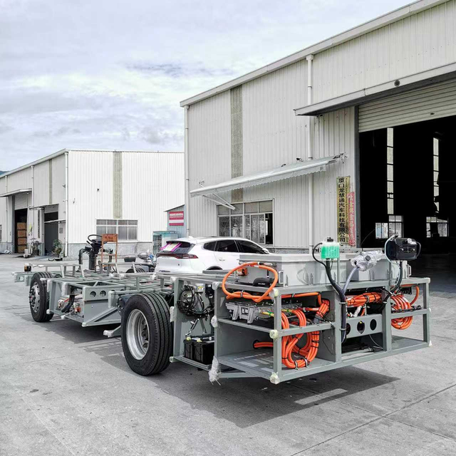 China Factory 9m Electric Luxury City Commuter Bus Chassis Coach Chassis