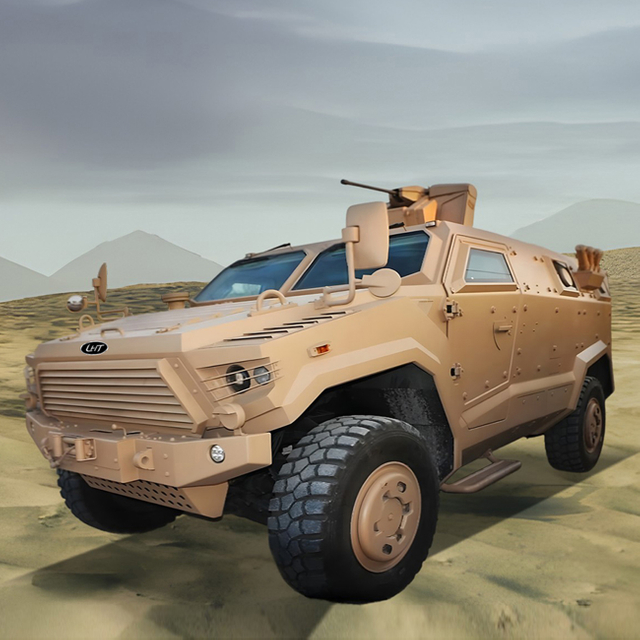 China Factory Civil Four-Wheel Drive 11 Ton Special Off-Road Protection Vehicle