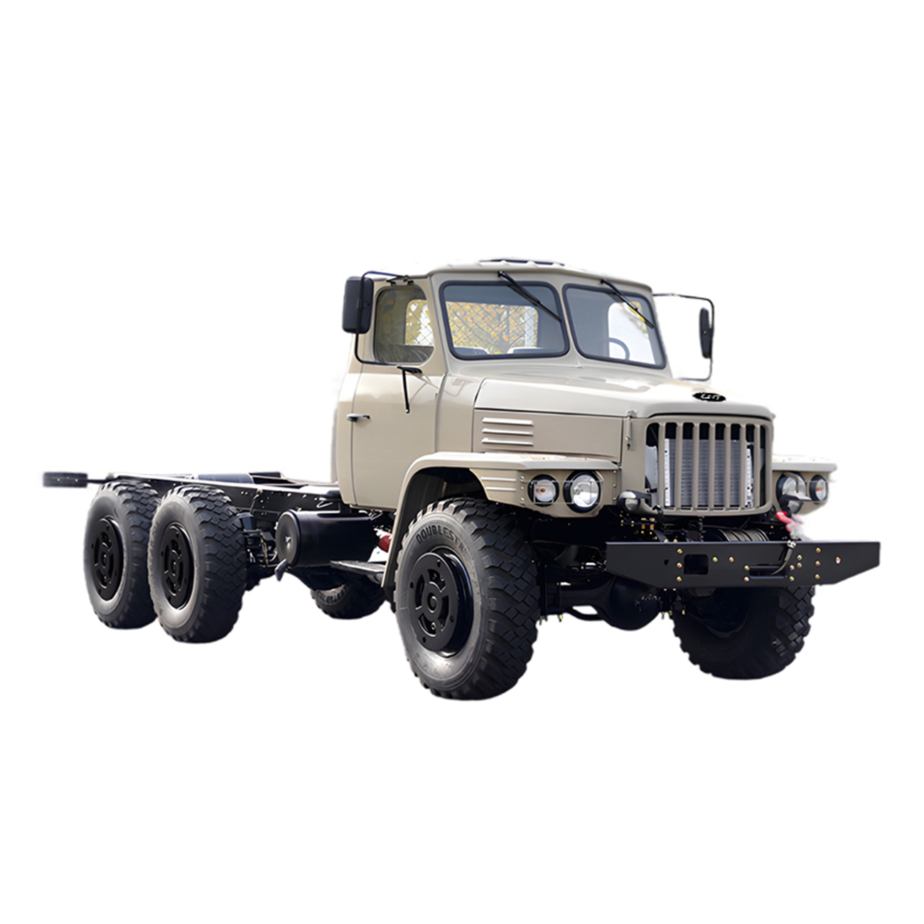 China Factory 6X6 33 Ton All-Wheel Drive Dedicated Field Off-Road Truck Chassis