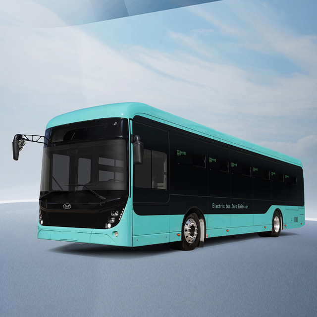 China Factory 12m New Energy Two-Door Electric City Bus Electric Power Long Public Passenger City Bus Low Entry City Bus Low Floor City Bus