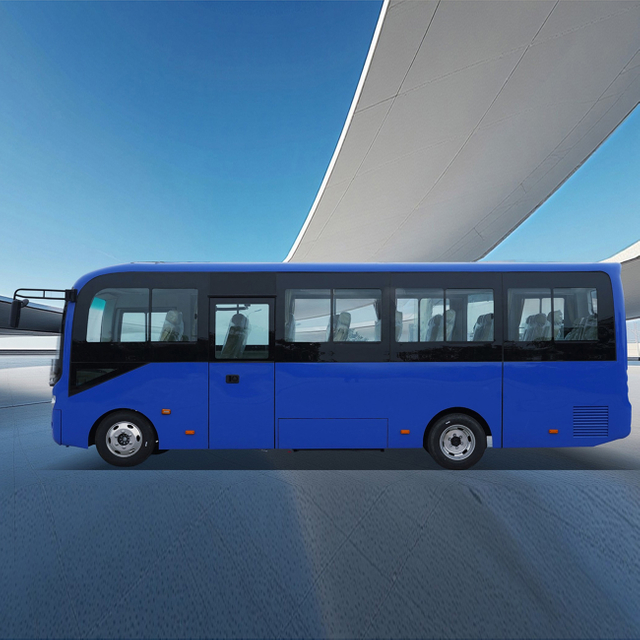 China Factory 7-9m New Energy Pure Electric School Bus Coach Bus Passenger Bus Tourist Bus Coach Bus for Sale